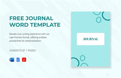 Word templates for journal articles .